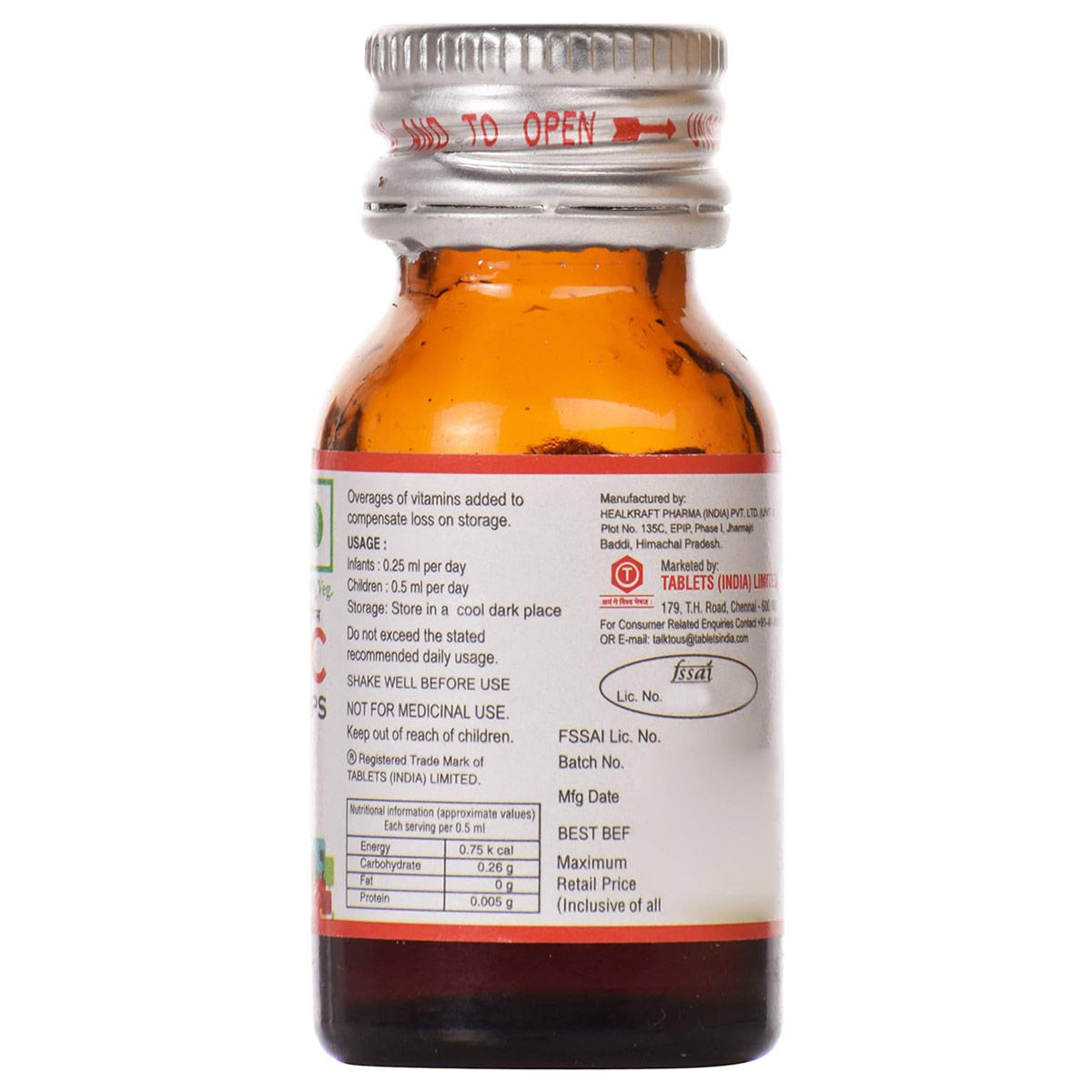 Buy Astymin C Oral Drops | 19 Minutes Delivery | Apollo Pharmacy