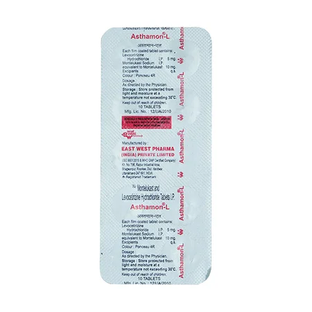 Asthamon L Tablet 10's