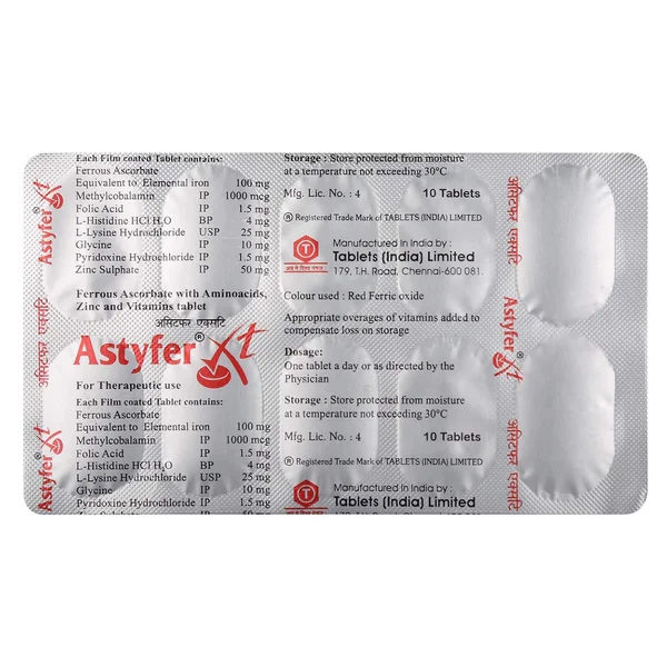 Astyfer-XT Tablet 10's, Pack of 10 CAPSULES