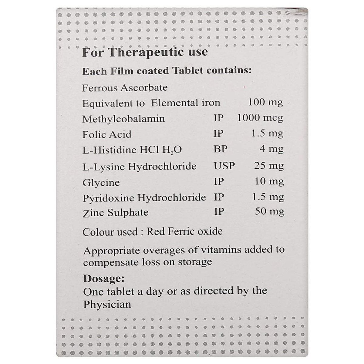 Astyfer-XT Tablet 10's, Pack of 10 CAPSULES Astyfer-XT Tablet 10's, Pack of 10 CAPSULES