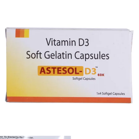 Astesol-D3 60K Capsule 4's
