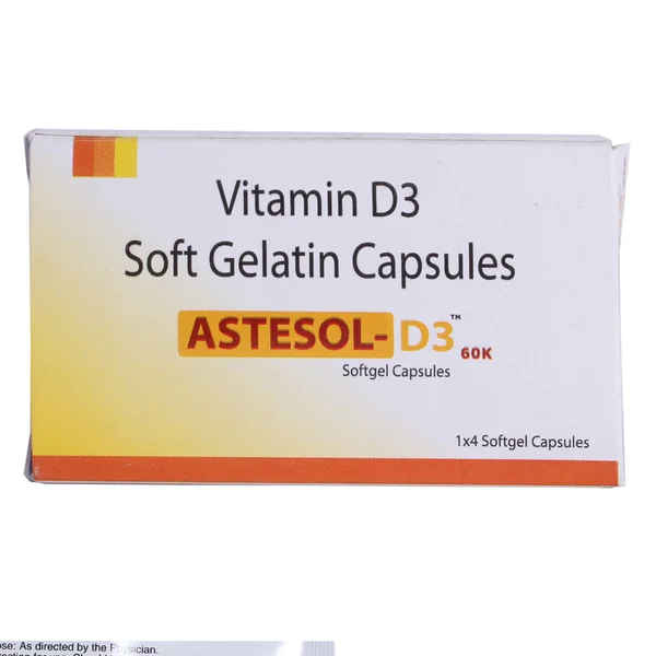 Astesol-D3 60K Capsule 4's