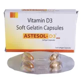 Astesol-D3 60K Capsule 4's, Pack of 4 CAPSULES