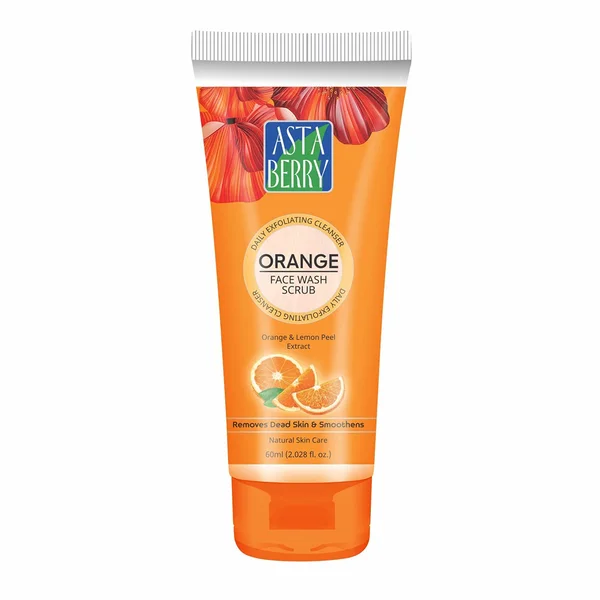 Asta Berry Orange Scrab Face Wash