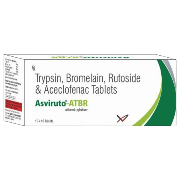 Asviruto-ATBR Tablet 10's, Pack of 10
