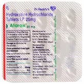 Atarax 25 mg Tablet 15's, Pack of 15 TABLETS