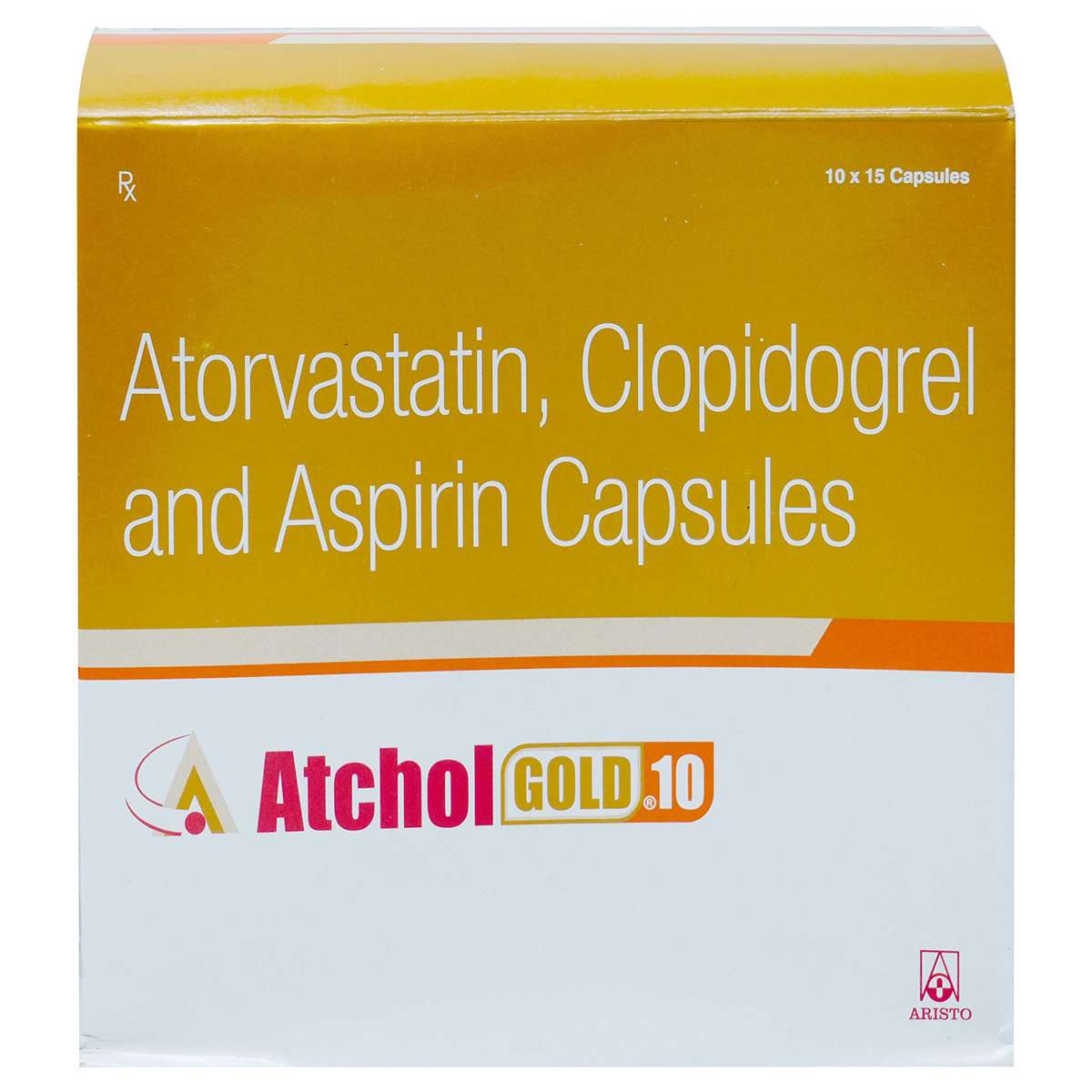Atchol Gold 10 Capsule 15's, Pack of 15 CAPSULES Atchol Gold 10 Capsule 15's, Pack of 15 CAPSULES