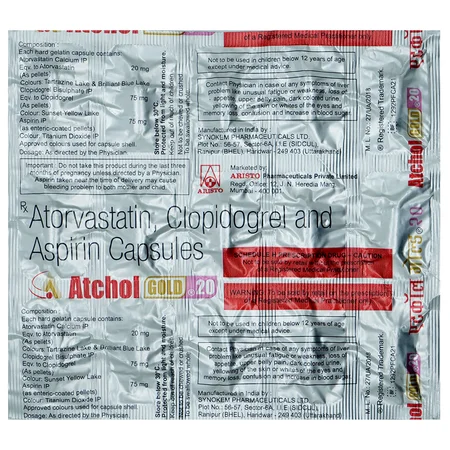 Atchol Gold 20 Capsule 15's