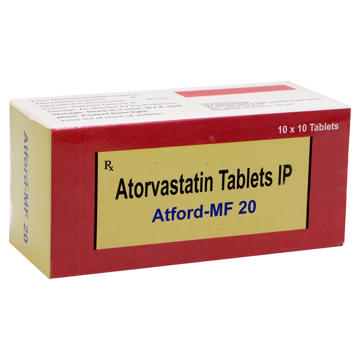 Atford-MF 20 Tablet 10's, Pack of 10 TABLETS Atford-MF 20 Tablet 10's, Pack of 10 TABLETS