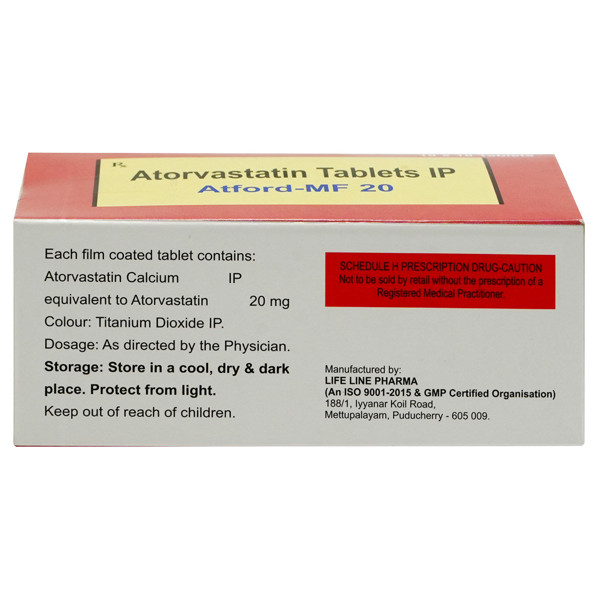 Atford-MF 20 Tablet 10's, Pack of 10 TABLETS Atford-MF 20 Tablet 10's, Pack of 10 TABLETS