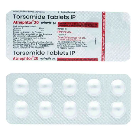 Atnephtor 20 Tablet 10's