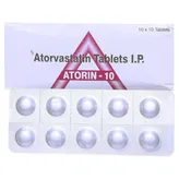 Atorin 10 Tablet 10's, Pack of 10 TABLETS