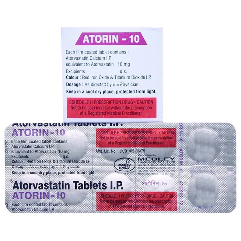 Buy Atorin 10 Tablet online | Uses, Side Effects, Price and substitutes ...