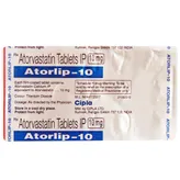 Atorlip 10 Tablet 15's, Pack of 15 TABLETS