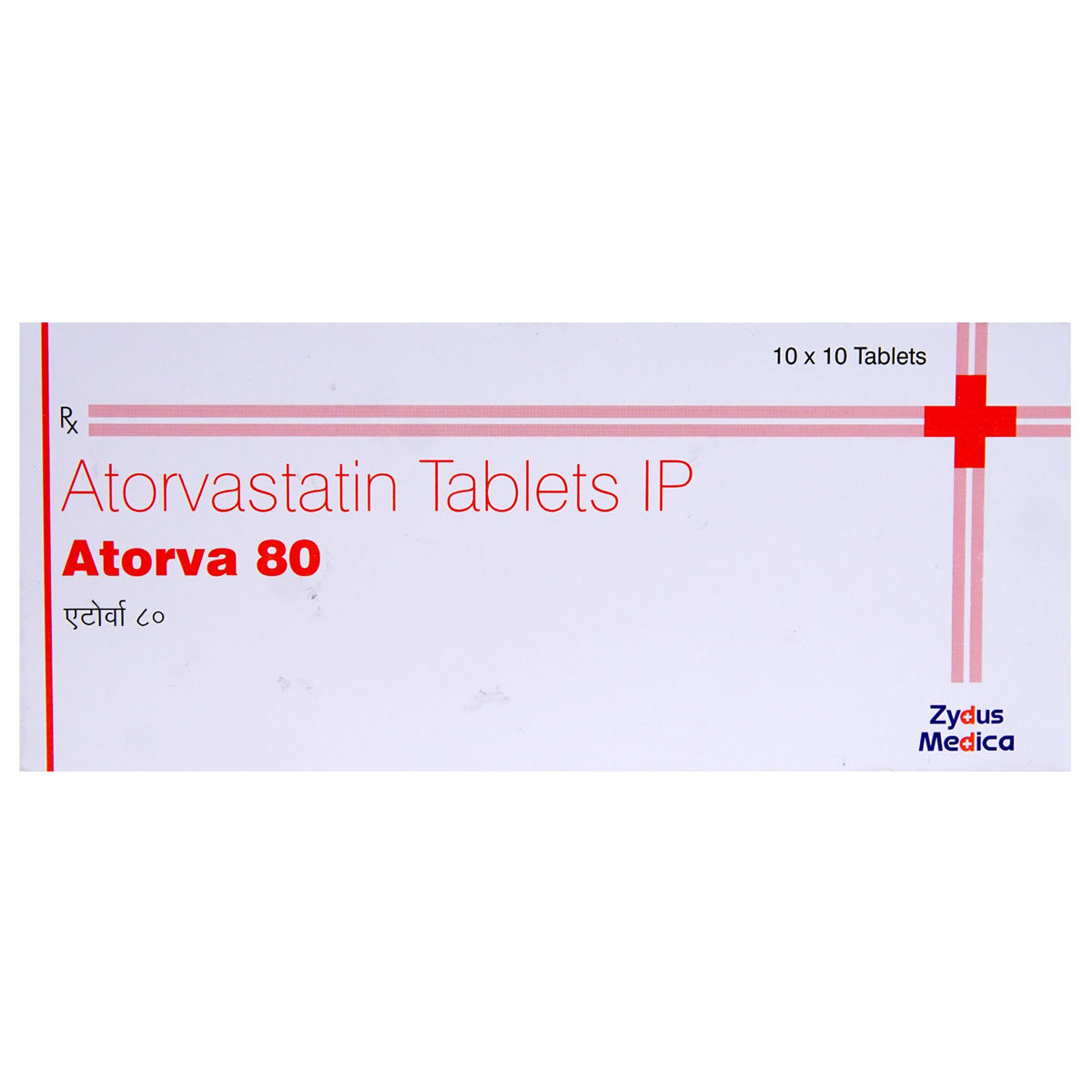 Buy Atorva 80 Tablet 10's Online