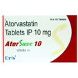Atorsave 10 Tablet 15's