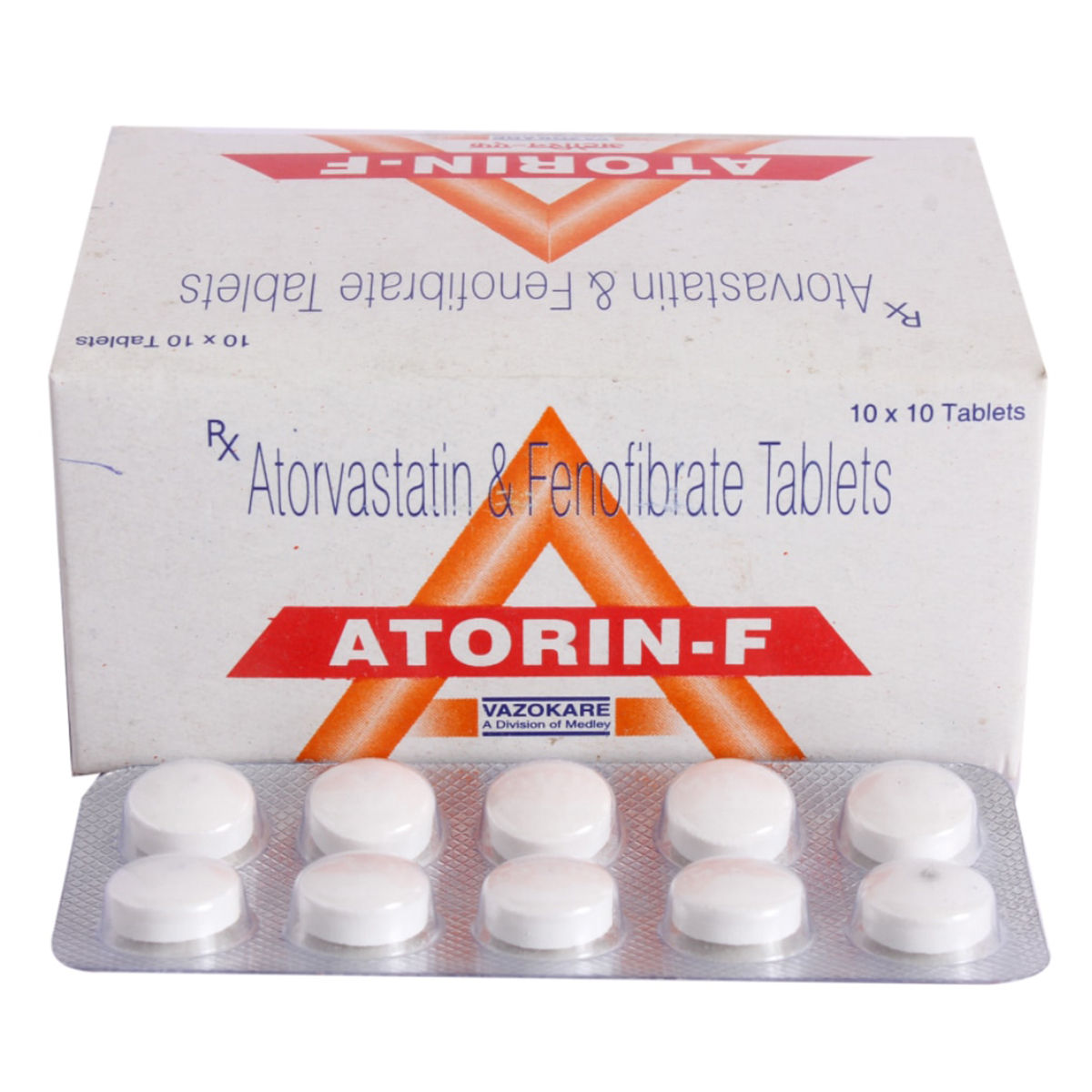 Atorin F Tablet 10's Atorin F Tablet 10's