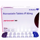 Atocor 80 Tablet 14's, Pack of 14 TABLETS