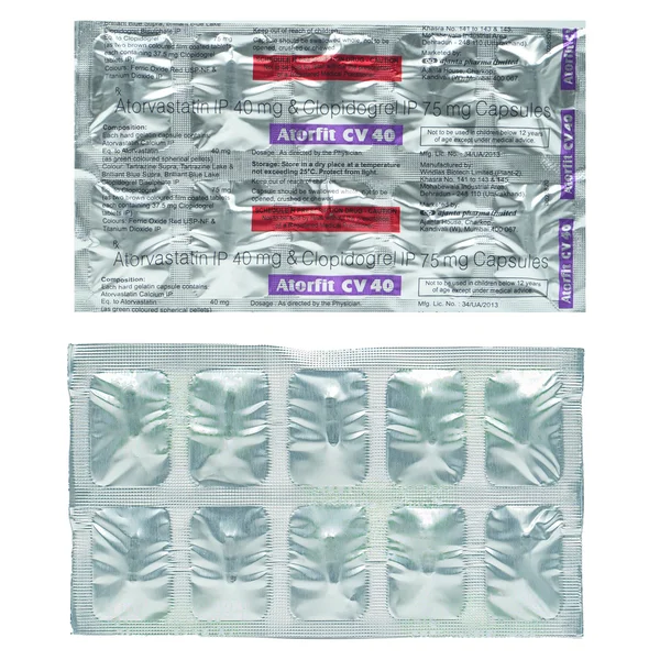 Atorfit CV 40 Capsule 10's