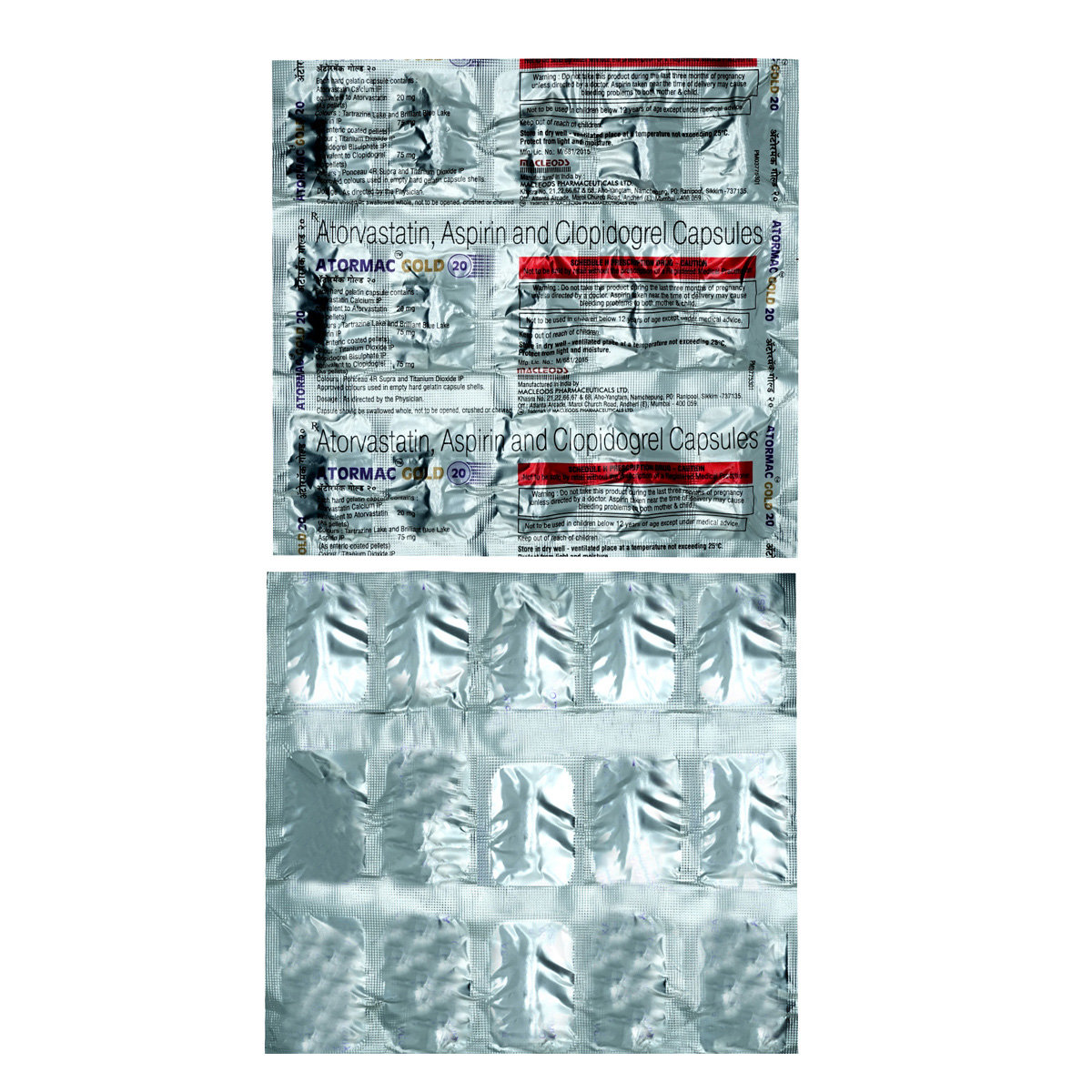 Atormac Gold 20mg Capsule 15's, Pack of 15 CapsuleS Atormac Gold 20mg Capsule 15's, Pack of 15 CapsuleS