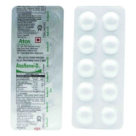 Atosnerve-D Tablet 10's