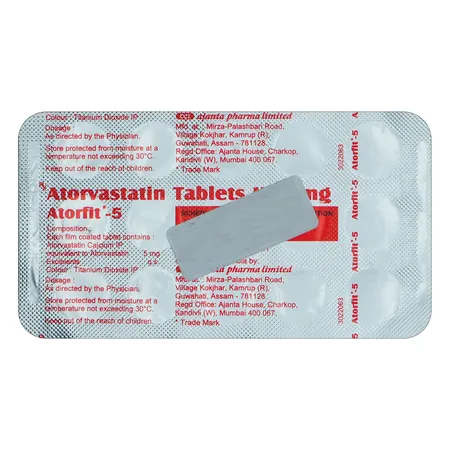 Atorfit-5 Tablet 15's