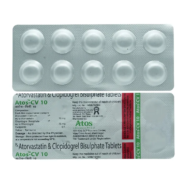 Atos CV 10 Tablet 10's