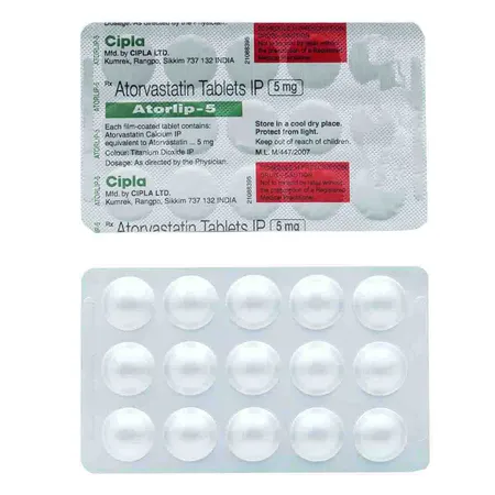 Atorlip-5 Tablet 15's