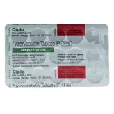 Atorlip-5 mg Tablet 15's, Pack of 15 TABLETS