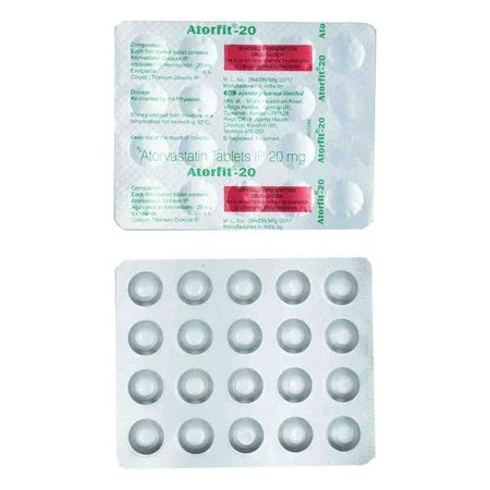 Atorfit-20 Tablet 20's