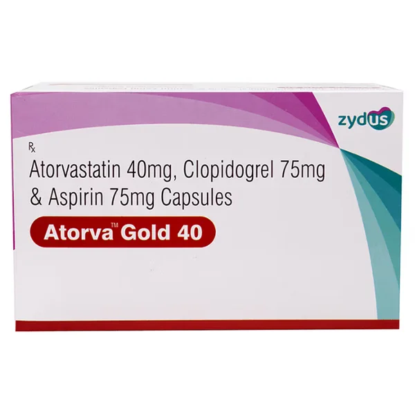 Atorva Gold 40 Capsule 10's