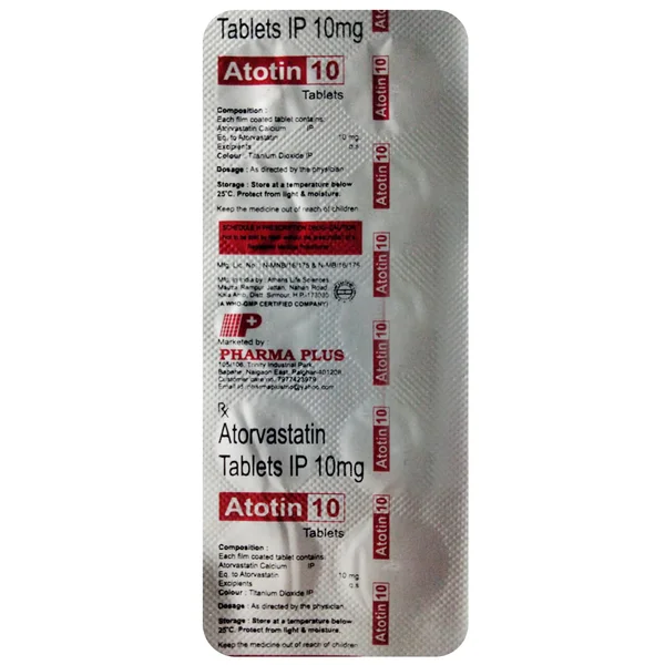 Atotin 10 Tablet 10's