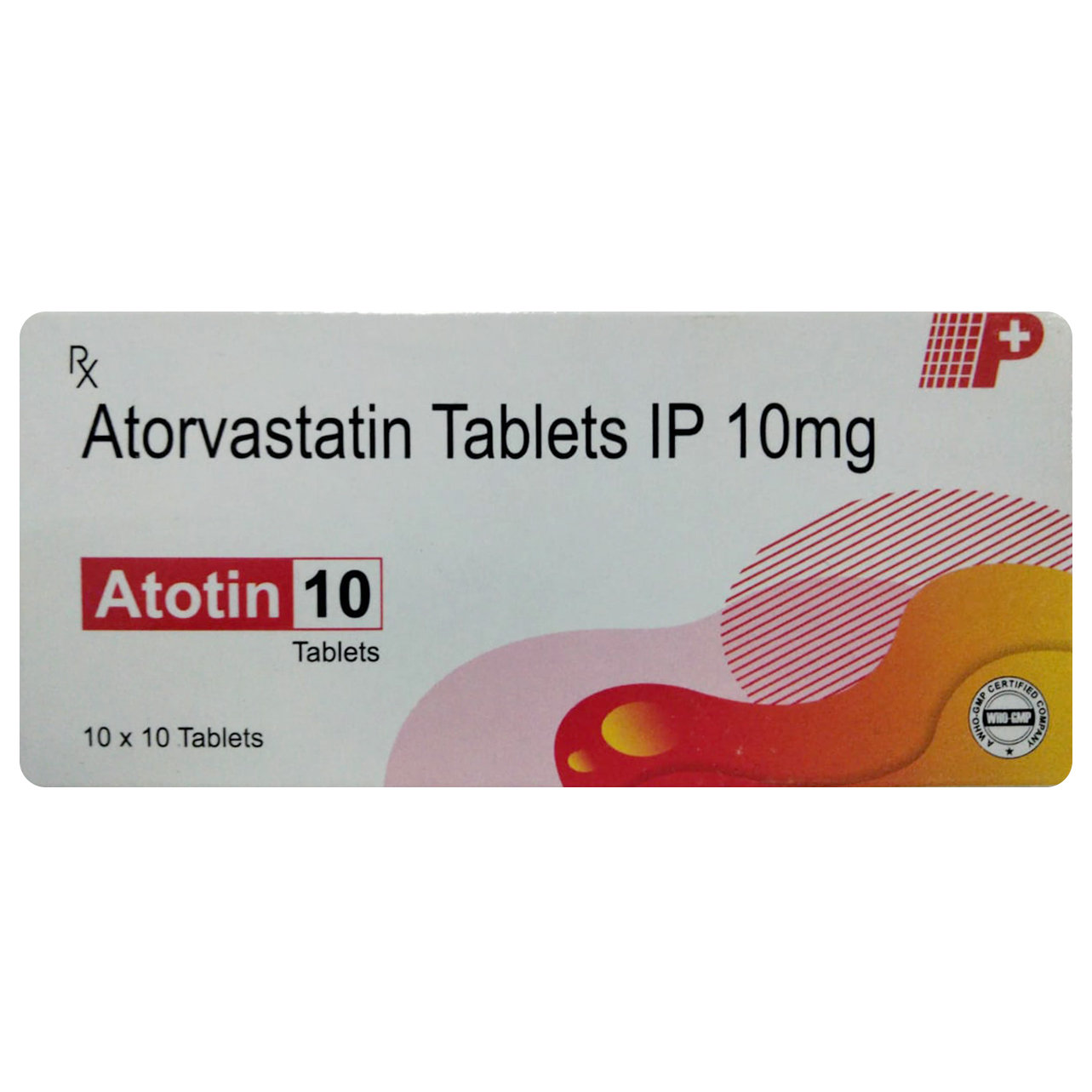 Atotin 10 Tablet 10's, Pack of 10 TabletS Atotin 10 Tablet 10's, Pack of 10 TabletS