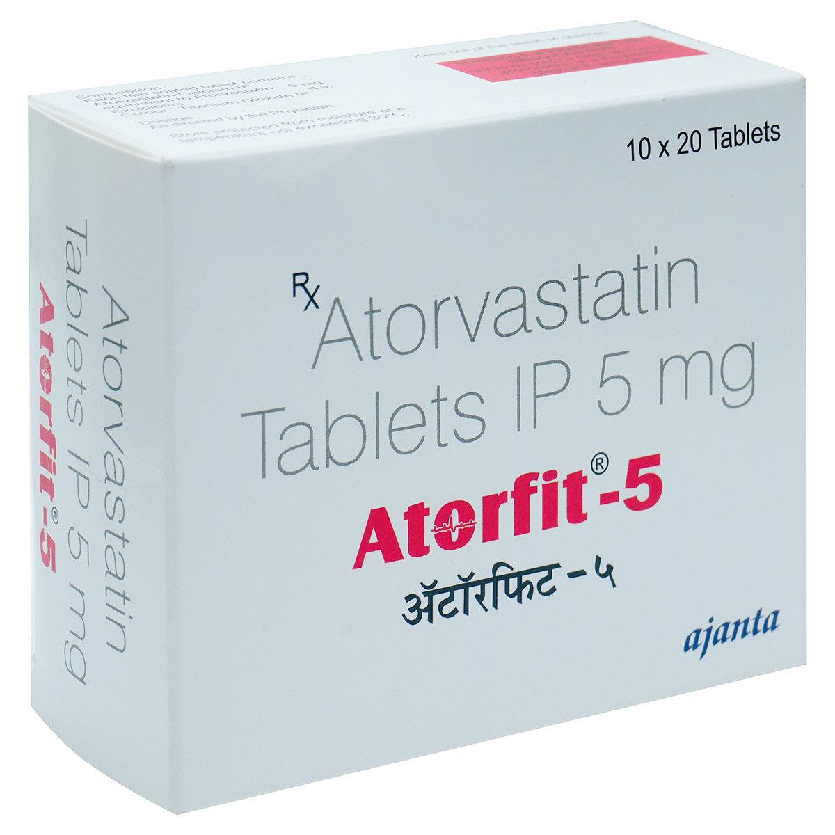 Atorfit-5 Tablet 20's, Pack of 20 TABLETS Atorfit-5 Tablet 20's, Pack of 20 TABLETS