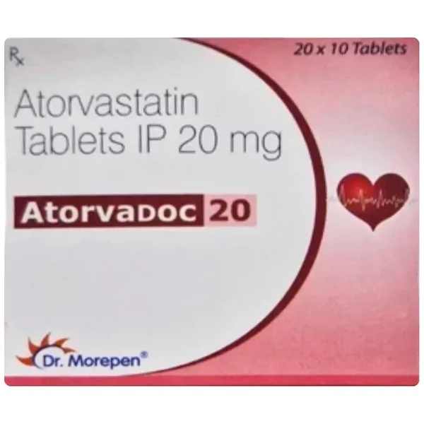 Atorvadoc 20 Tablet 10's