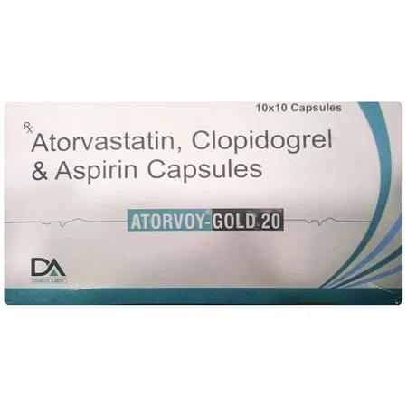 Atorvoy-Gold 20 Capsule 10's