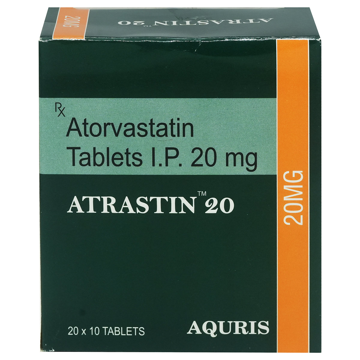 Atrastin 20 Tablet 10's, Pack of 10 TABLETS Atrastin 20 Tablet 10's, Pack of 10 TABLETS