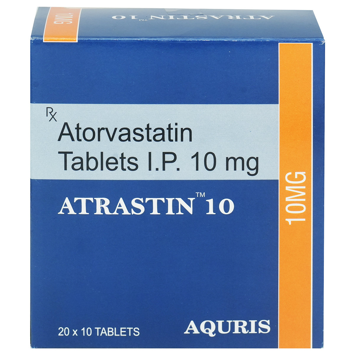 Atrastin 10 Tablet 10's, Pack of 10 TABLETS Atrastin 10 Tablet 10's, Pack of 10 TABLETS
