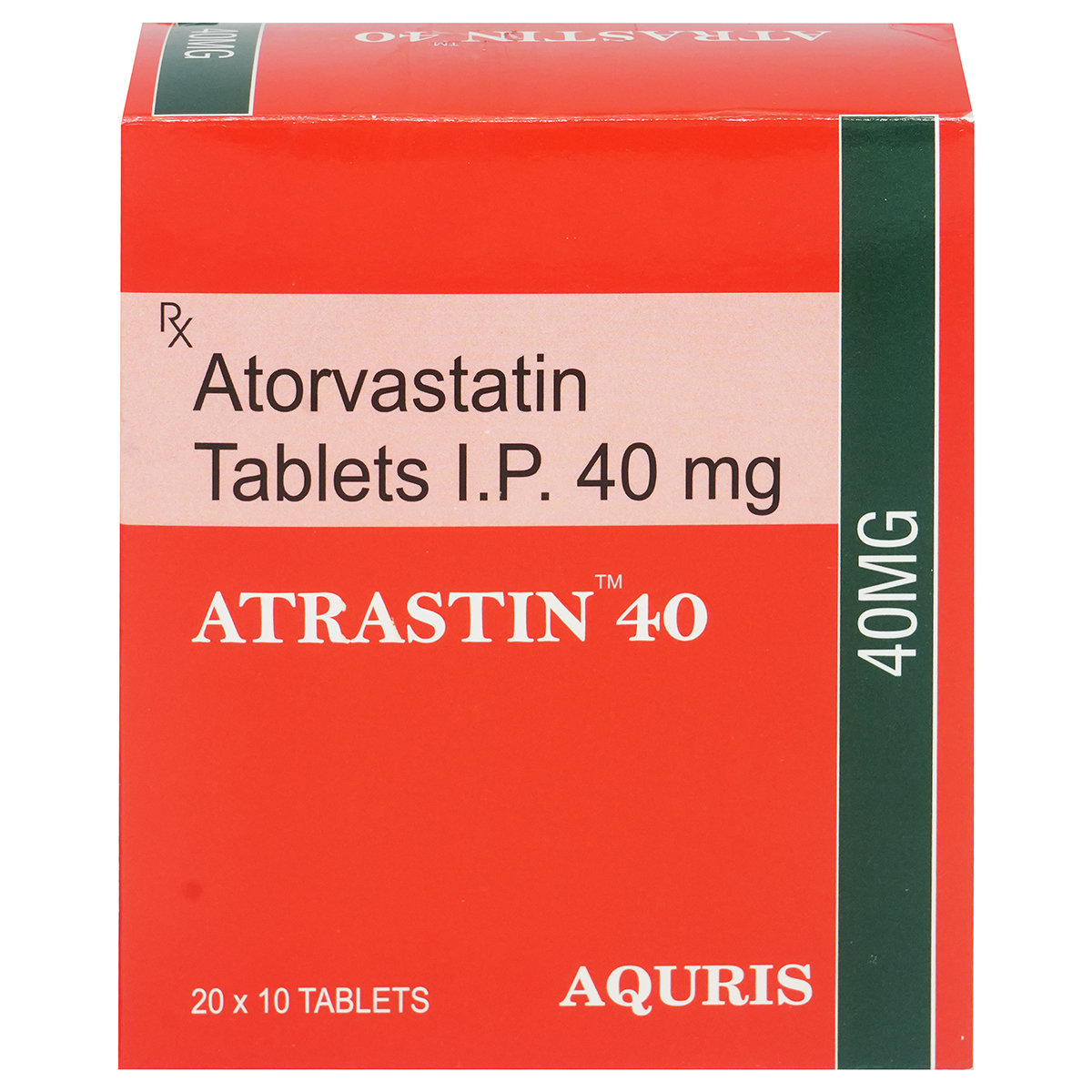 Atrastin 40 Tablet 10's, Pack of 10 TABLETS Atrastin 40 Tablet 10's, Pack of 10 TABLETS