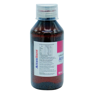 Attensure Peppermint Flavour Syrup 100 ml, Pack of 1 Syrup