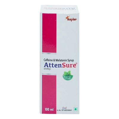 Attensure Peppermint Flavour Syrup 100 ml, Pack of 1 Syrup