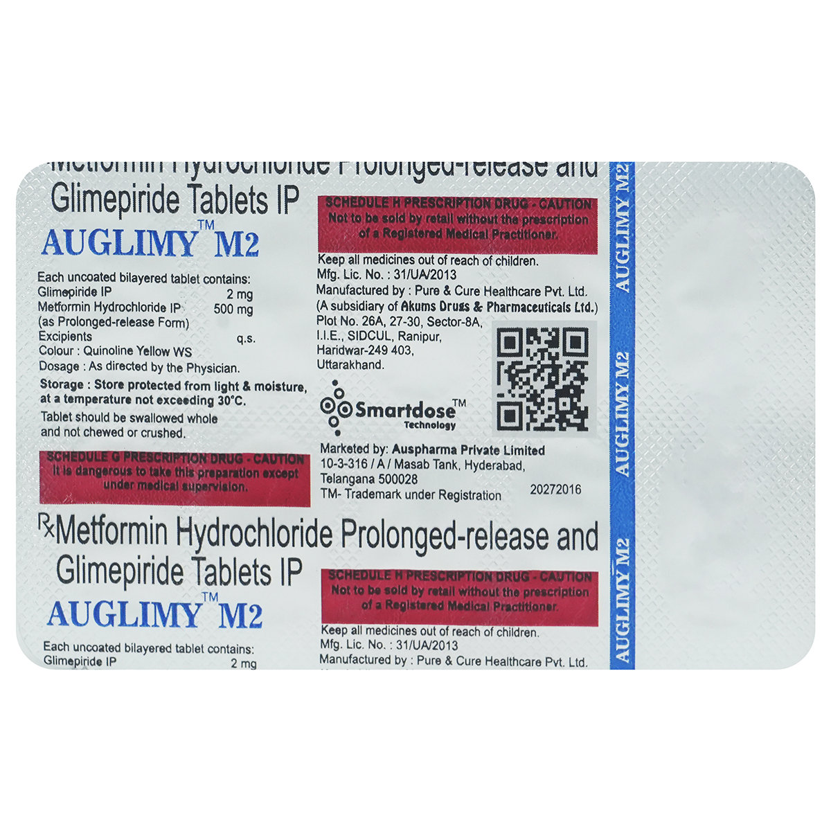 Auglimy M2 Tablet 10's, Pack of 10 TABLETS Auglimy M2 Tablet 10's, Pack of 10 TABLETS