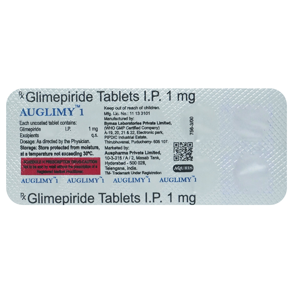 Auglimy 1 Tablet 10's, Pack of 10 TabletS Auglimy 1 Tablet 10's, Pack of 10 TabletS