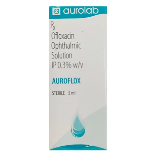 Auroflox Eye Drops 5 ml, Pack of 1 EYE DROPS