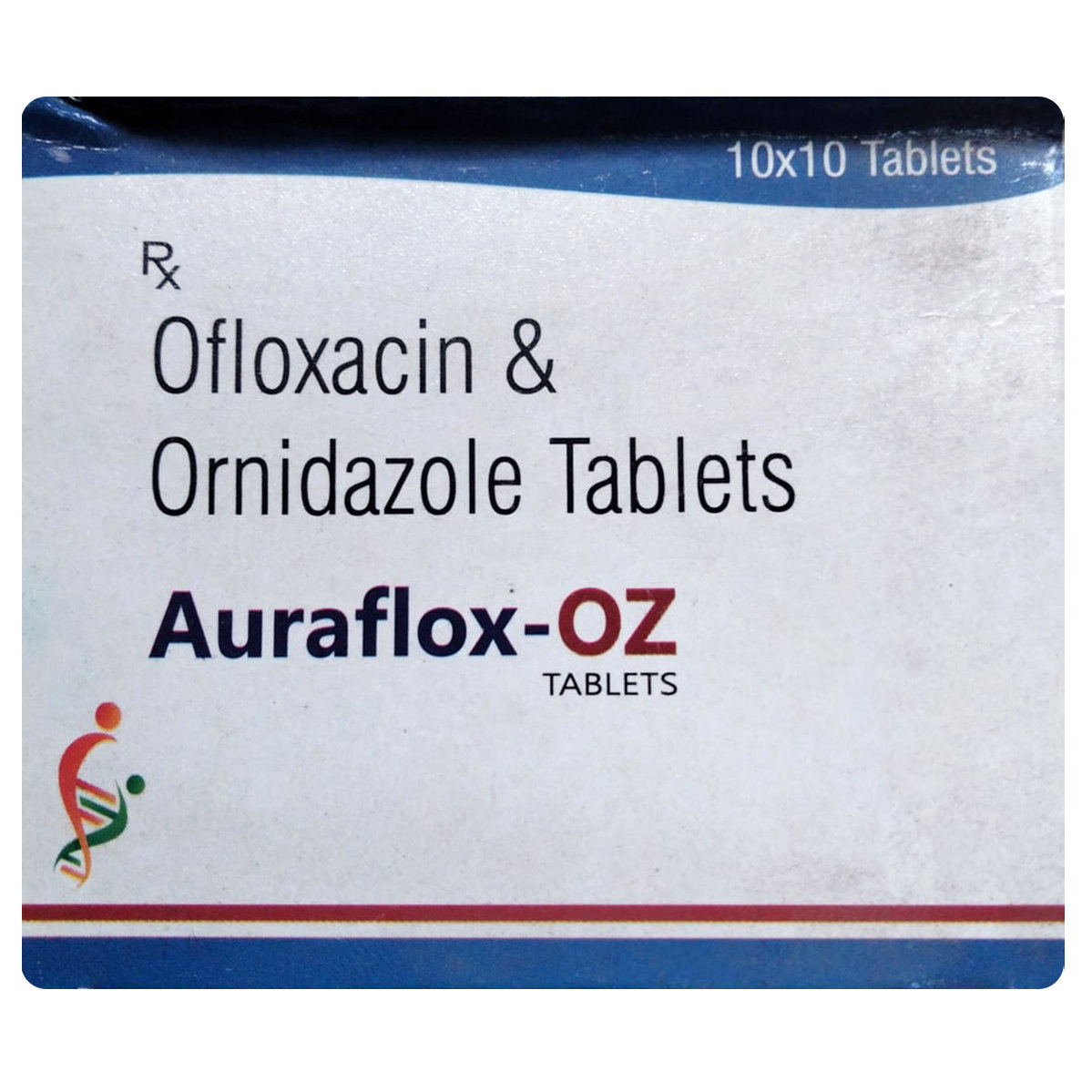 Auraflox-OZ Tablet 10's, Pack of 10 Auraflox-OZ Tablet 10's, Pack of 10