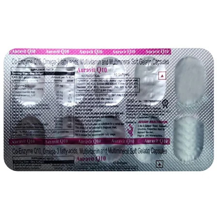 Auravit Q10 Softgel Capsule 10's