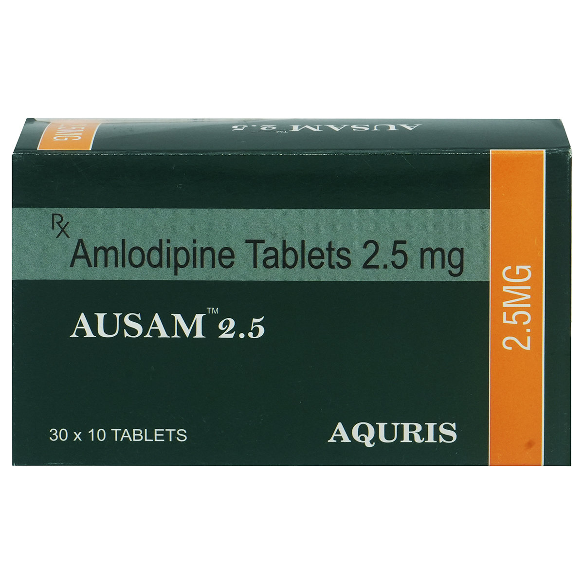 Ausam 2.5 Tablet 10's, Pack of 10 TABLETS Ausam 2.5 Tablet 10's, Pack of 10 TABLETS