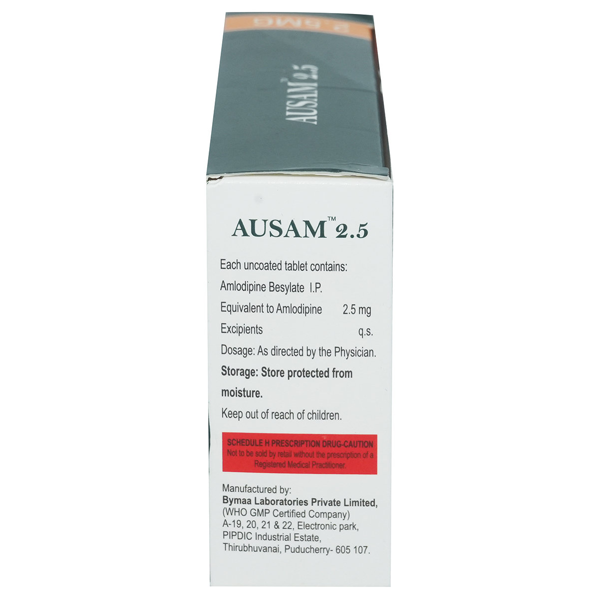 Ausam 2.5 Tablet 10's, Pack of 10 TABLETS Ausam 2.5 Tablet 10's, Pack of 10 TABLETS