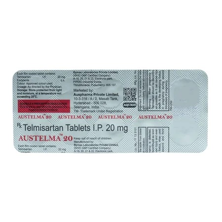 Austelma 20 Tablet 10's