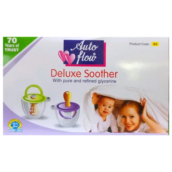 Autoflow Soother Nipple-N3, Pack of 1